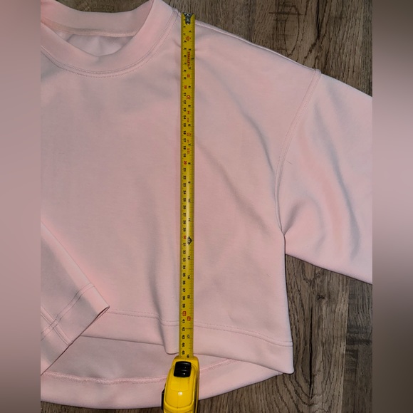 LULULEMON Pink Cropped Sweater - Picture 6 of 6